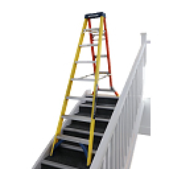 Adjustastep pro Fibreglass Step ladder  8 tread