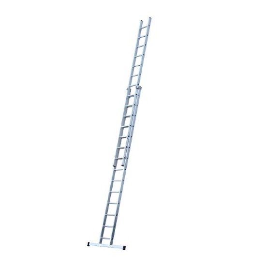 Werner Proffessional square rung 2 section ladder 4.25m