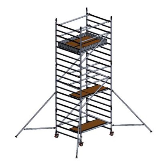 RKA 250 CLIMA scaffold tower 1450 length  x 2.5 x 1.7